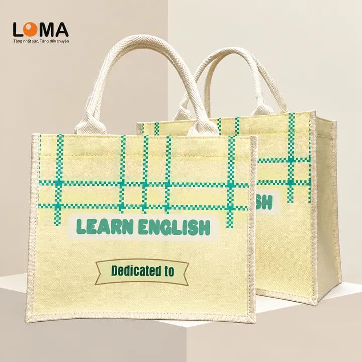 Vàng xanh: Họa tiết caro Learn English