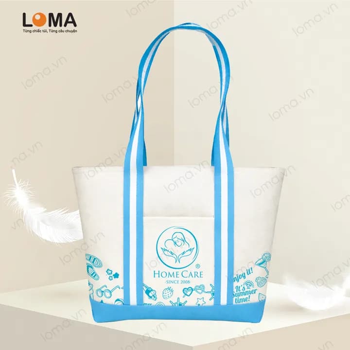 Mẫu 4: Logo Home Care mẹ và bé