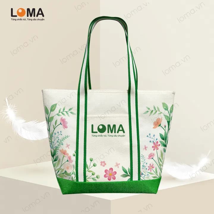 Hoa xanh lá: Họa tiết hoa lá nhẹ nhàng
