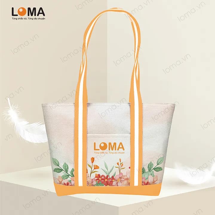 Hoa cam: Họa tiết hoa cỏ tươi tắn