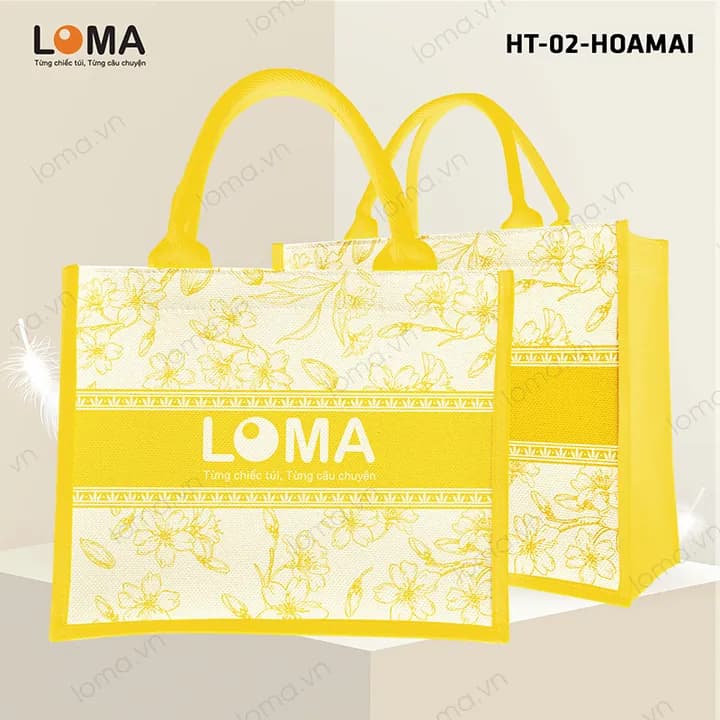 HT-02 Hoa Mai: Họa tiết hoa mai vàng