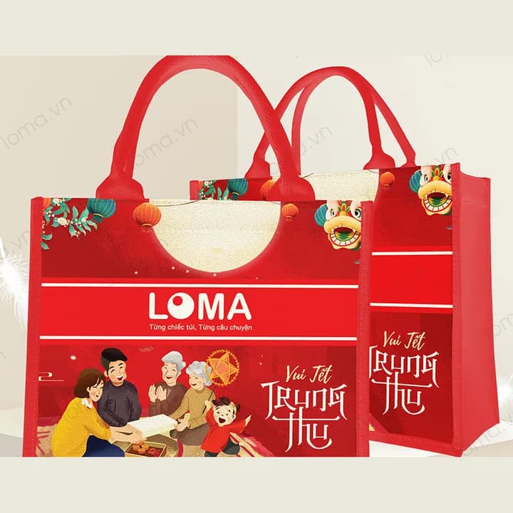 Mẫu 7: Gia đình sum họp Tết Trung thu